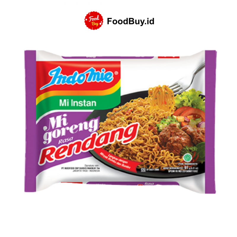 Indomie Goreng Rendang 91 gr
