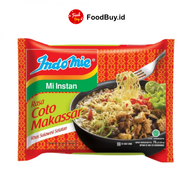Indomie Kuah Coto Makassar 75 gr