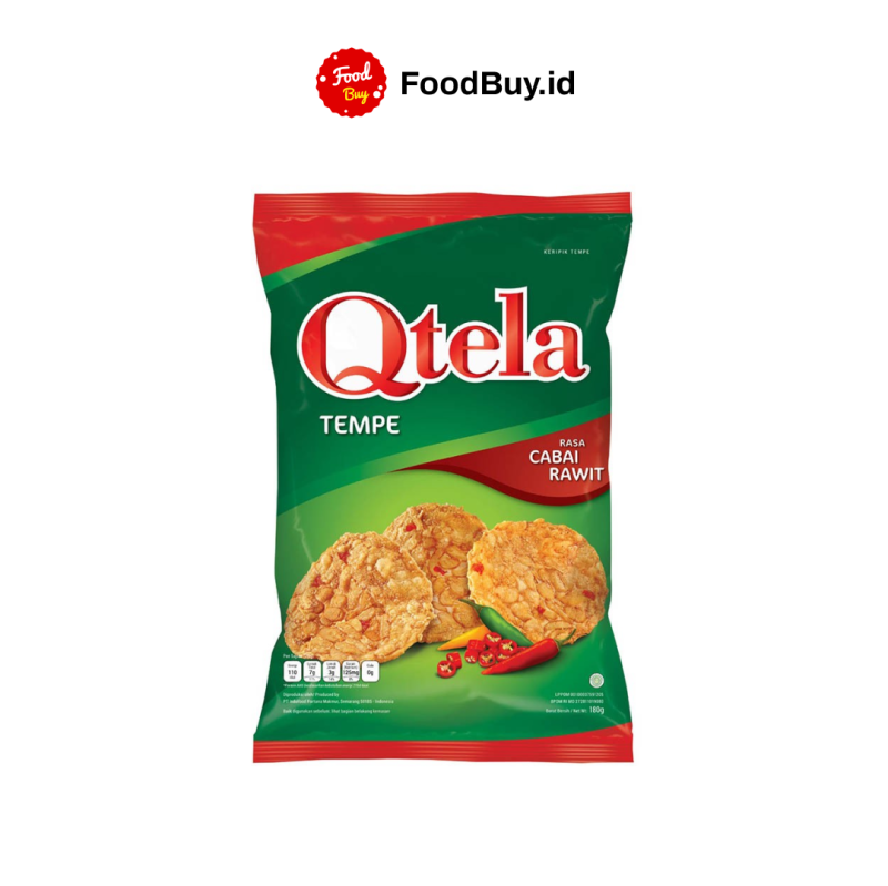 Qtela Singkong Tempe Rasa Cabe Rawit 55 gr