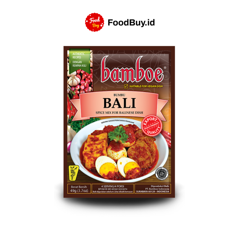 Bamboe Bumbu Export - Bumbu Bali 49 gr