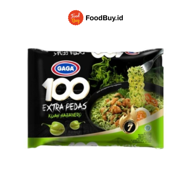Mie Gaga 100 Extra Pedas Kuah Habanero 75 gr