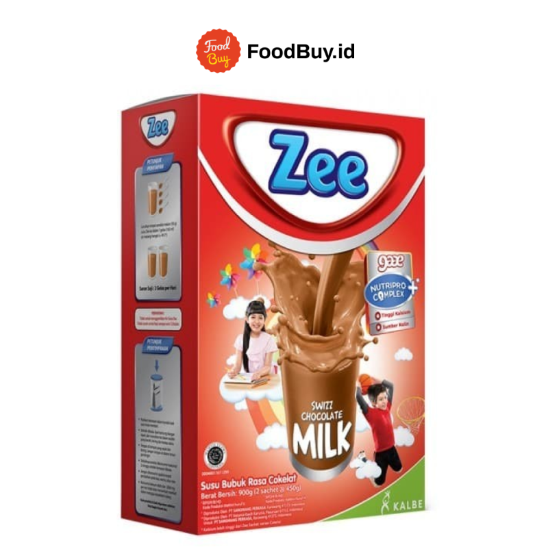 Zee Susu Regular Swizz Chocolate Milk 900 gr