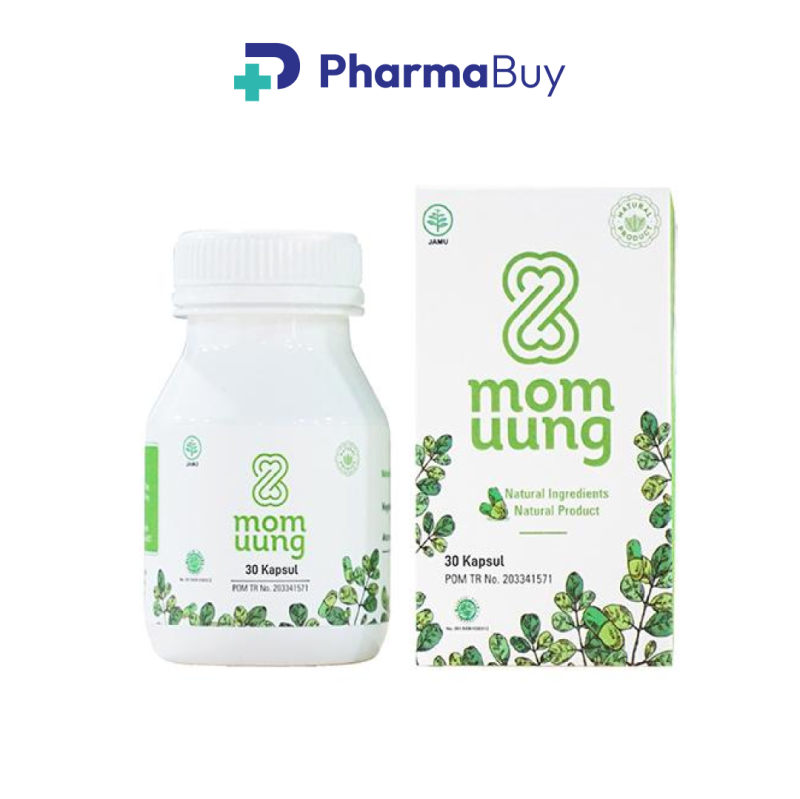 Mom Uung ASI Booster Isi 30 Kapsul
