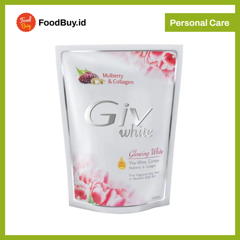 Giv White Body Wash Mulberry & Collagen 250 ml