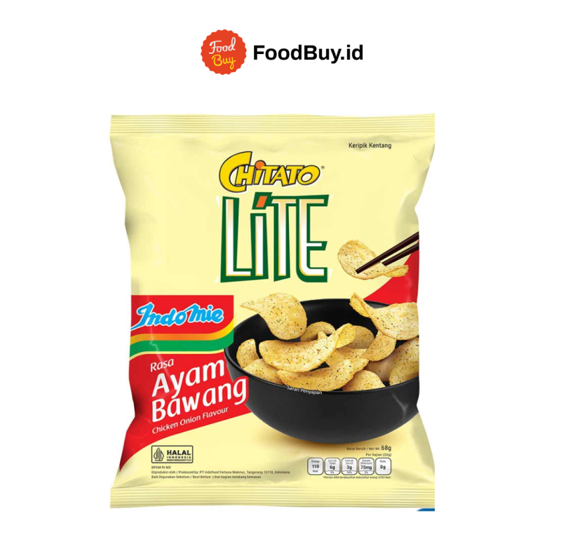 Chitato Lite Indomie Rasa Ayam Bawang 68gr