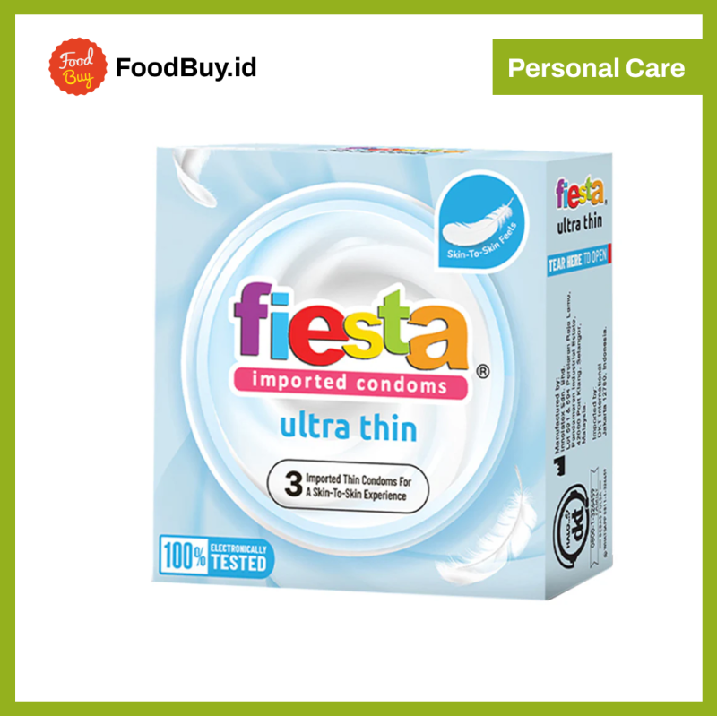 Fiesta Kondom Ultra Thin isi 3pcs