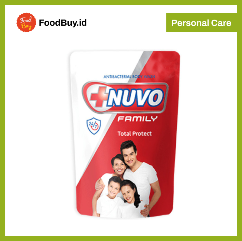 Nuvo Family Total Protect Pouch Merah 400 ml