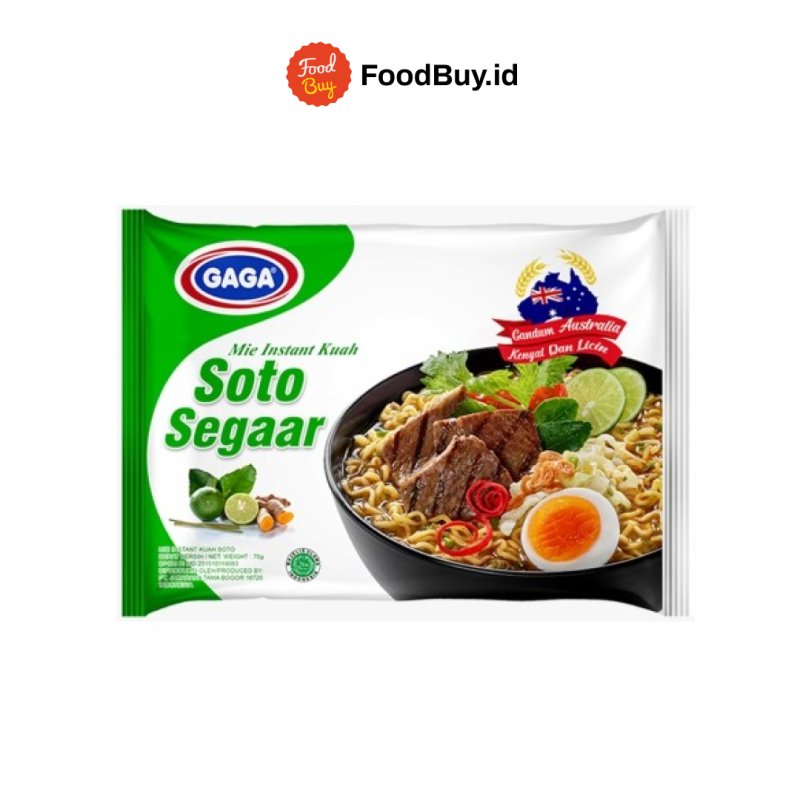 Mie Gaga Mi Instant Kuah Soto Segar 70gr