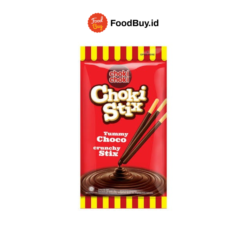 Choki Choki Stix Biskuit Stick Coklat 24gr