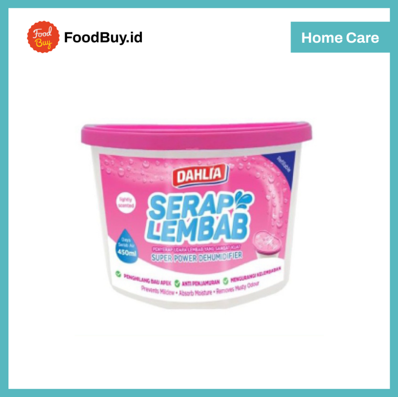 Dahlia Serap Lembab Pink Wangi Soft 450 ml