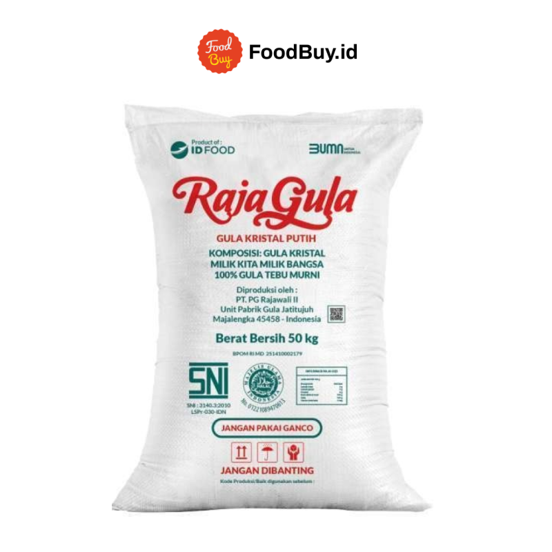 Paket 1 Karung - Gula Raja/Nusakita Kristal Putih 50kg