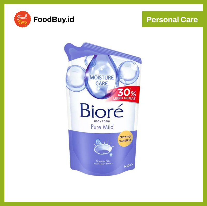 Biore Sabun Cair Body Foam Pure Mild 800ml