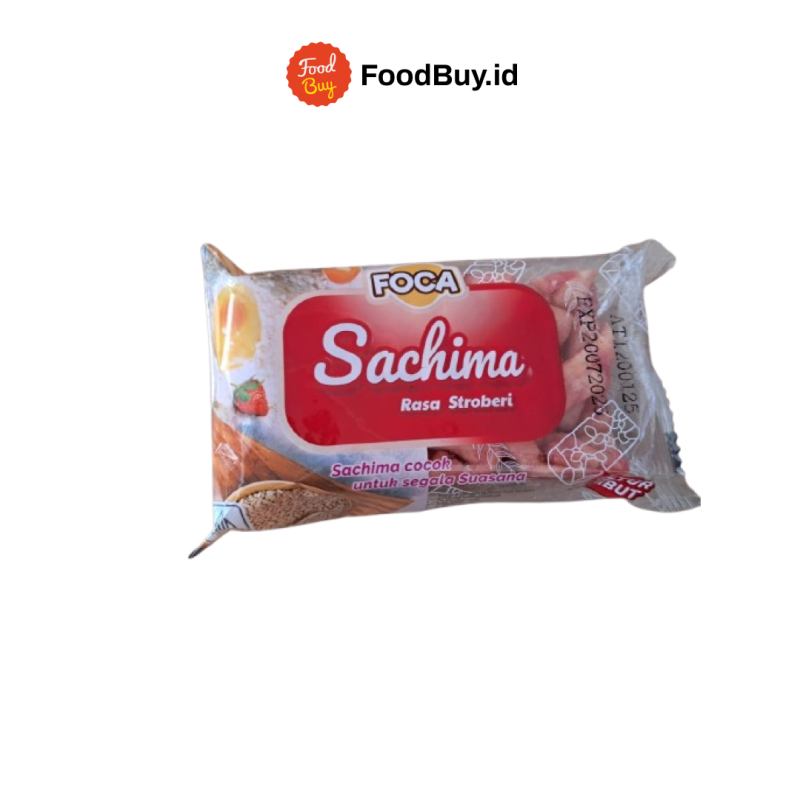 Foca Sachima Snack Khas Tiongkok Rasa Strawberry 40g