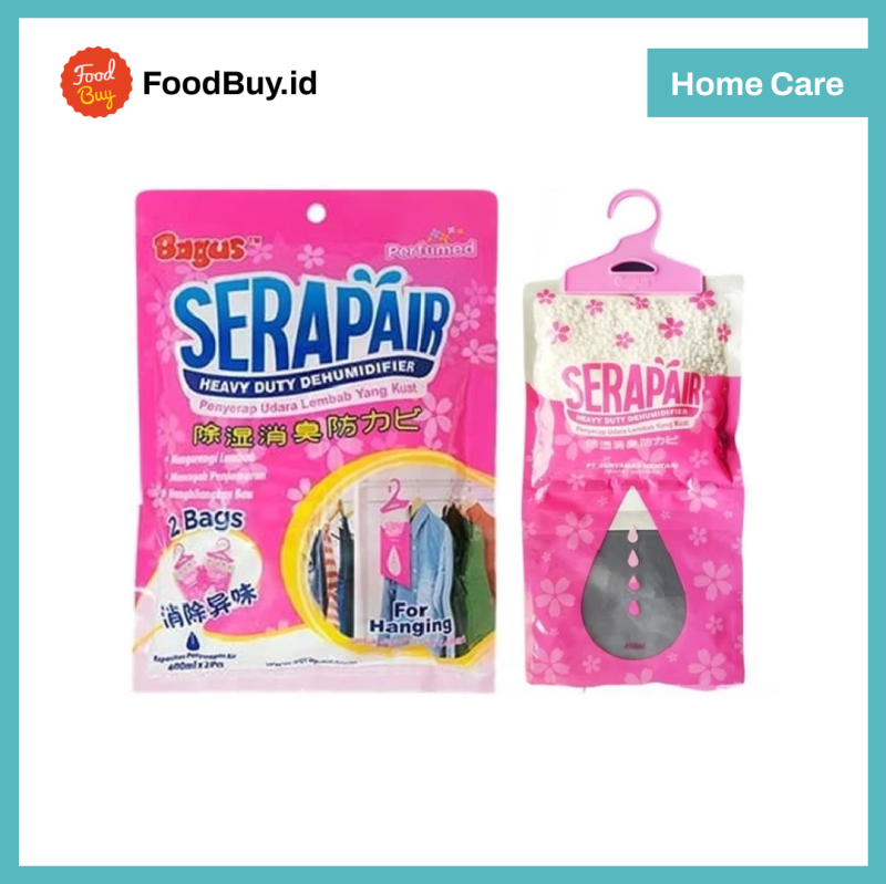 Bagus Serap Air Hanger Daya Serap 400 ml 2 Pcs/Pack