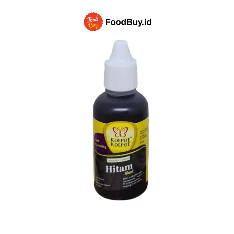 Koepoe Koepoe Pewarna Hitam 30 ml
