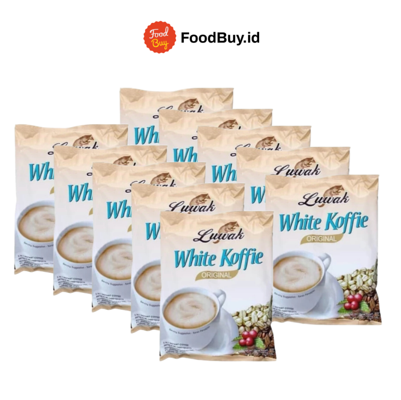 Paket 1 Renteng - Kopi Luwak White Koffie (isi 10pcs)