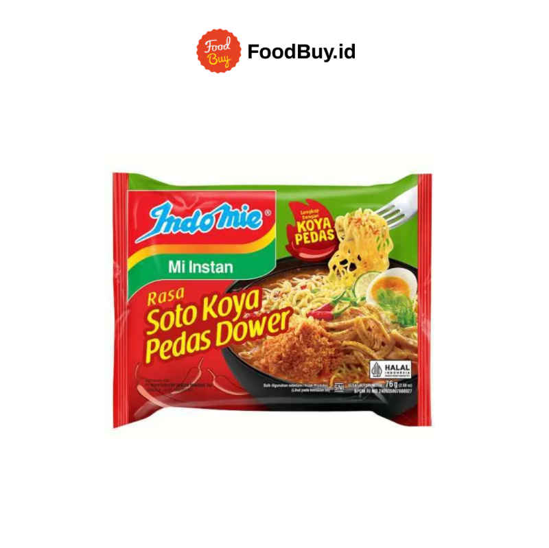 Indomie Soto Koya Pedas Dower 76gr