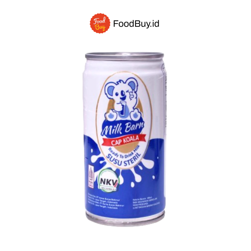 Milk Barn Cap Koala Susu Steril 189ml