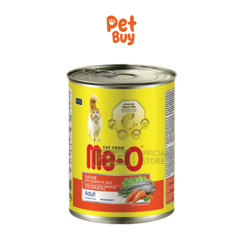 Meo Can Kaleng Sardine with Salmon 400 gr