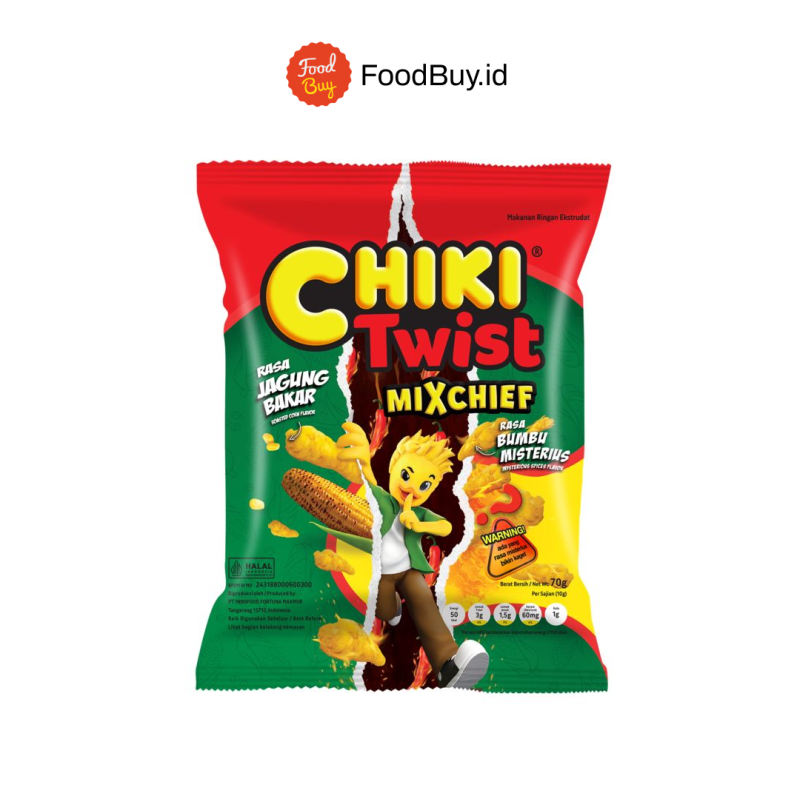 Chiki Twist Mixchief Rasa Bumbu Misterius 70gr