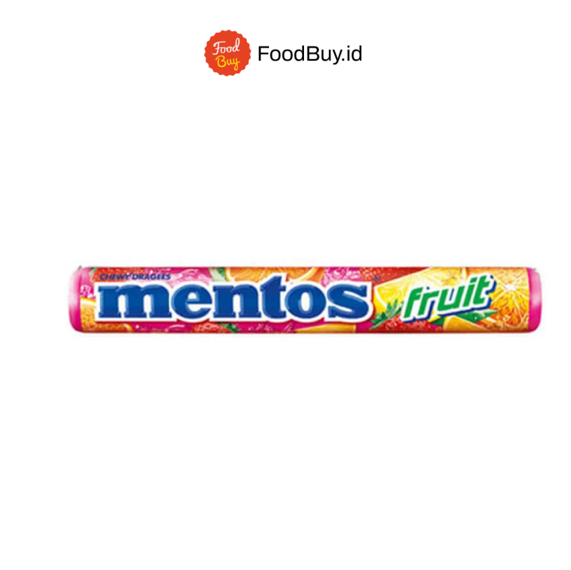 Permen Mentos Rasa Buah Roll 29gr
