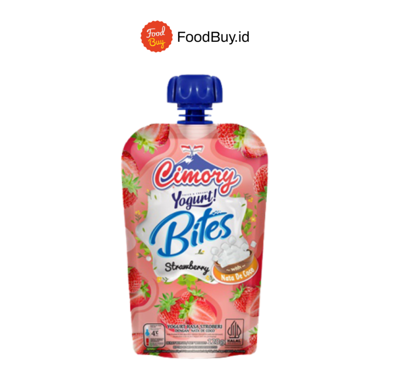 Cimory Yogurt Bites Strawberry 120gr