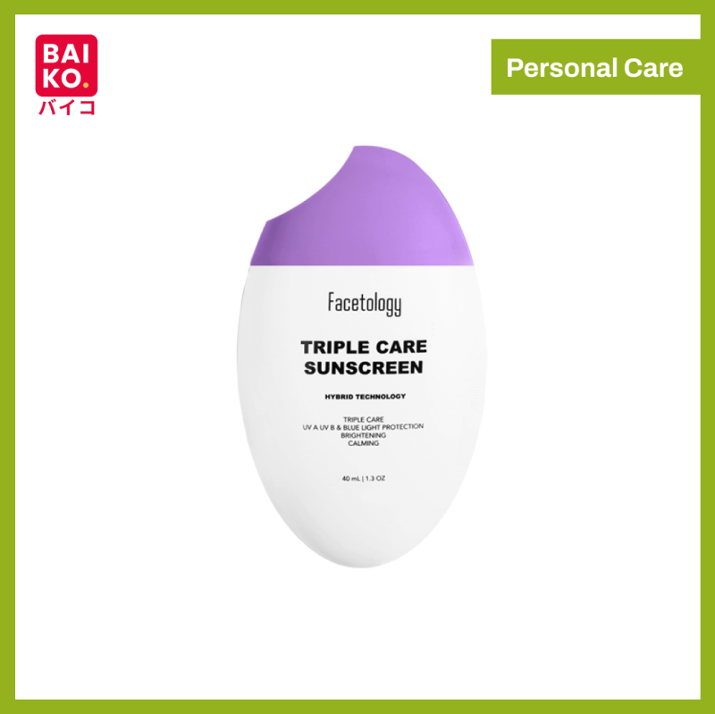 Facetology Triple Care Sunscreen SPF 40 PA+++ 40ml