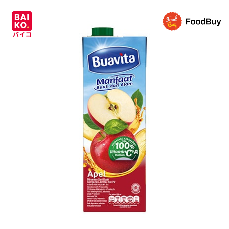 Buavita Juice Apel 1000ml