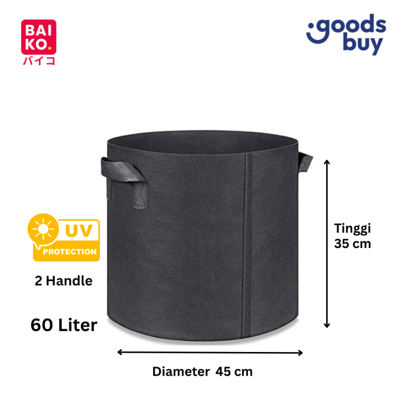 Planter Bag Woven Anti-UV 60 Liter 45cm x 35cm