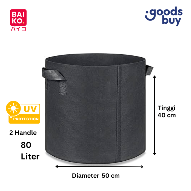 Planter Bag Woven Anti-UV 80 Liter 50cm x 40cm