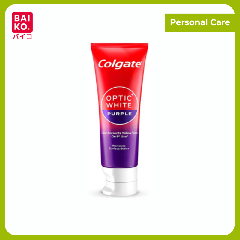 Colgate Optic White Purple Pasta Gigi Pemutih 100 gr