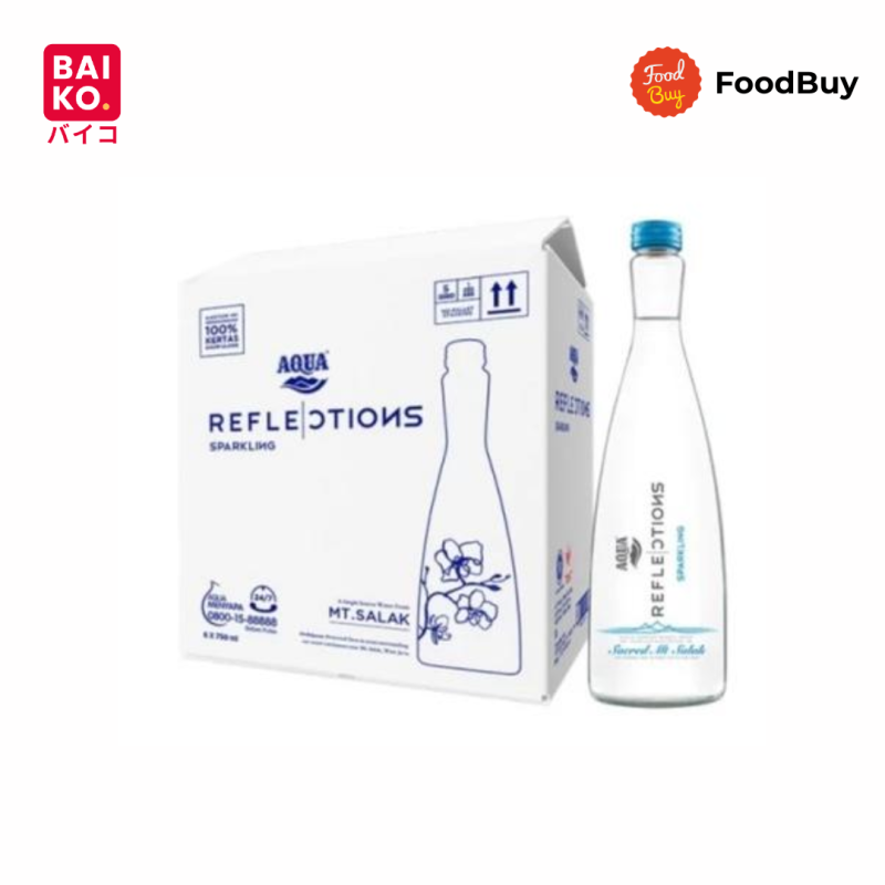 Paket 1 Dus - Aqua Reflection Sparkling 750ml