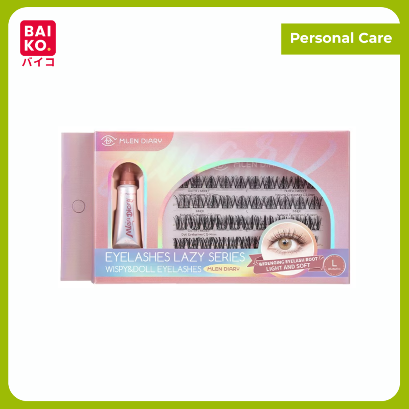 Mlen Diary Lazy Lashes Series Wispy & Doll Lashes Kecil